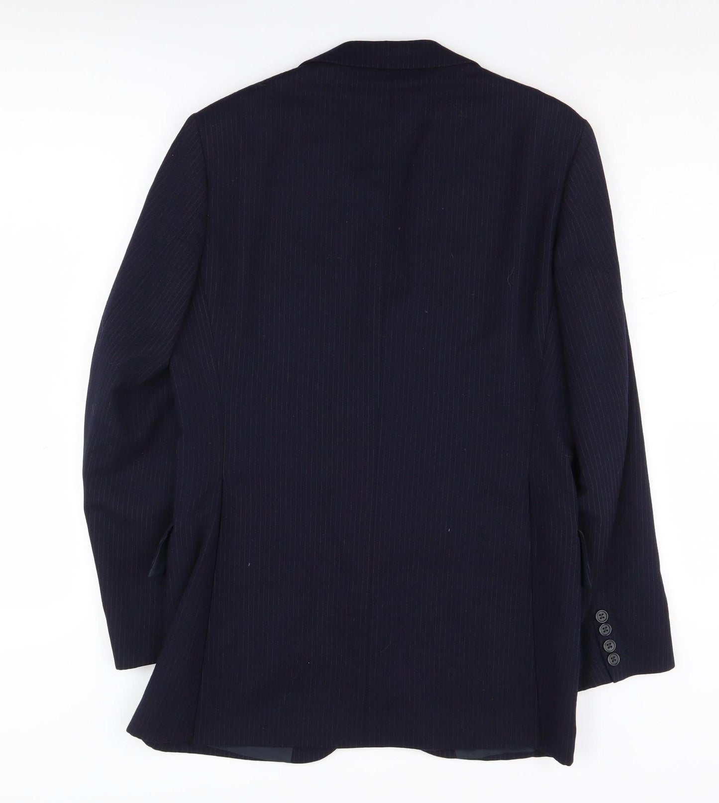 Austin Reed Men's Black Striped Blazer 38R Regular Fit