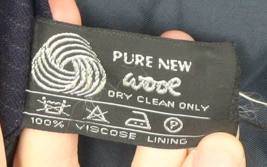 Austin Reed Men's Black Striped Blazer 38R Regular Fit