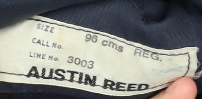 Austin Reed Men's Black Striped Blazer 38R Regular Fit