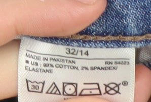 Banana Republic Women's Blue Straight Jeans Size 14