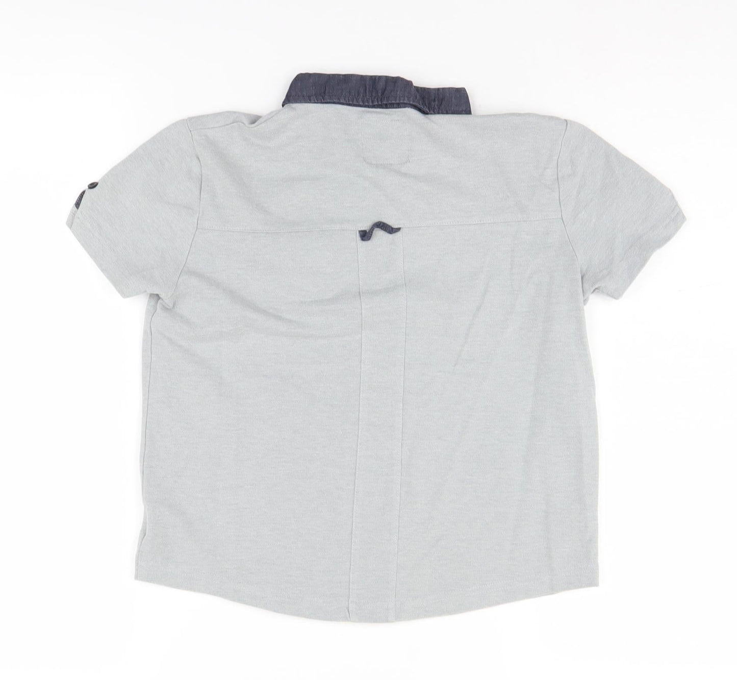Firetrap Boys Grey Polo Shirt 9-10 Years Regular Fit