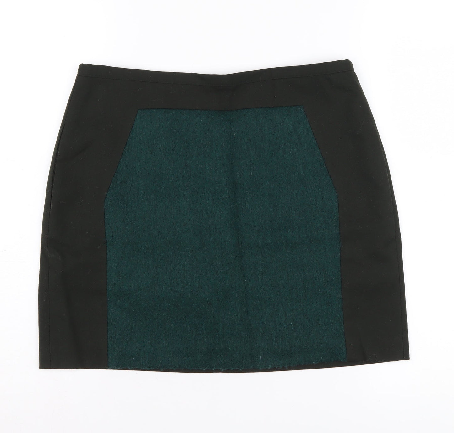 Banana Republic Women's Black Green Pencil Skirt Size 8