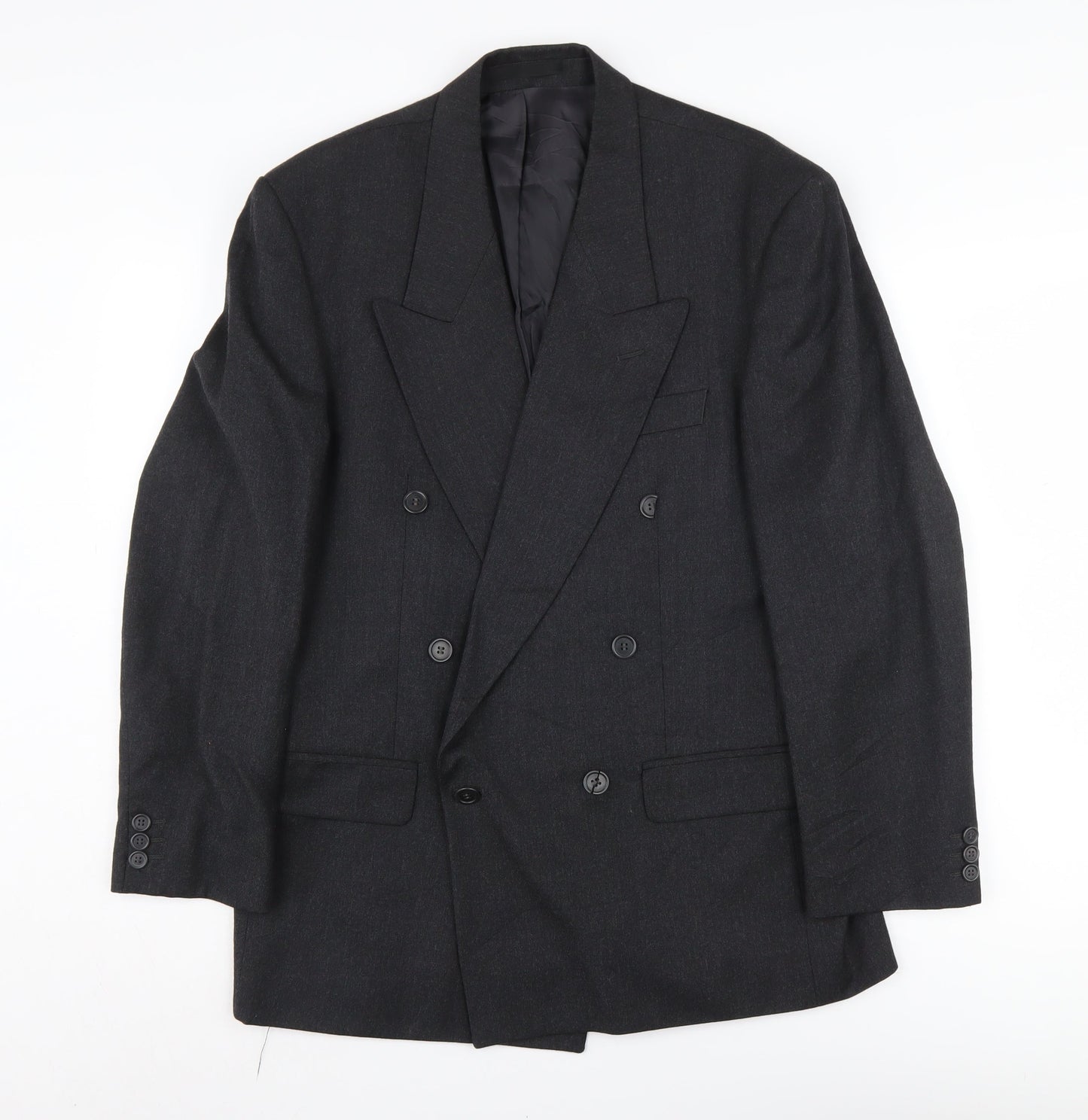 Mens UK Size 38 Centaur Regular Black Suit Jacket