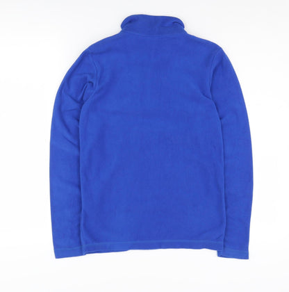 Gelert Unisex Kids Blue 1/4 Zip Fleece Sweatshirt 11-12 Years