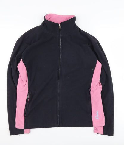 Rydale Women's Black Pink Fleece Jacket Size L