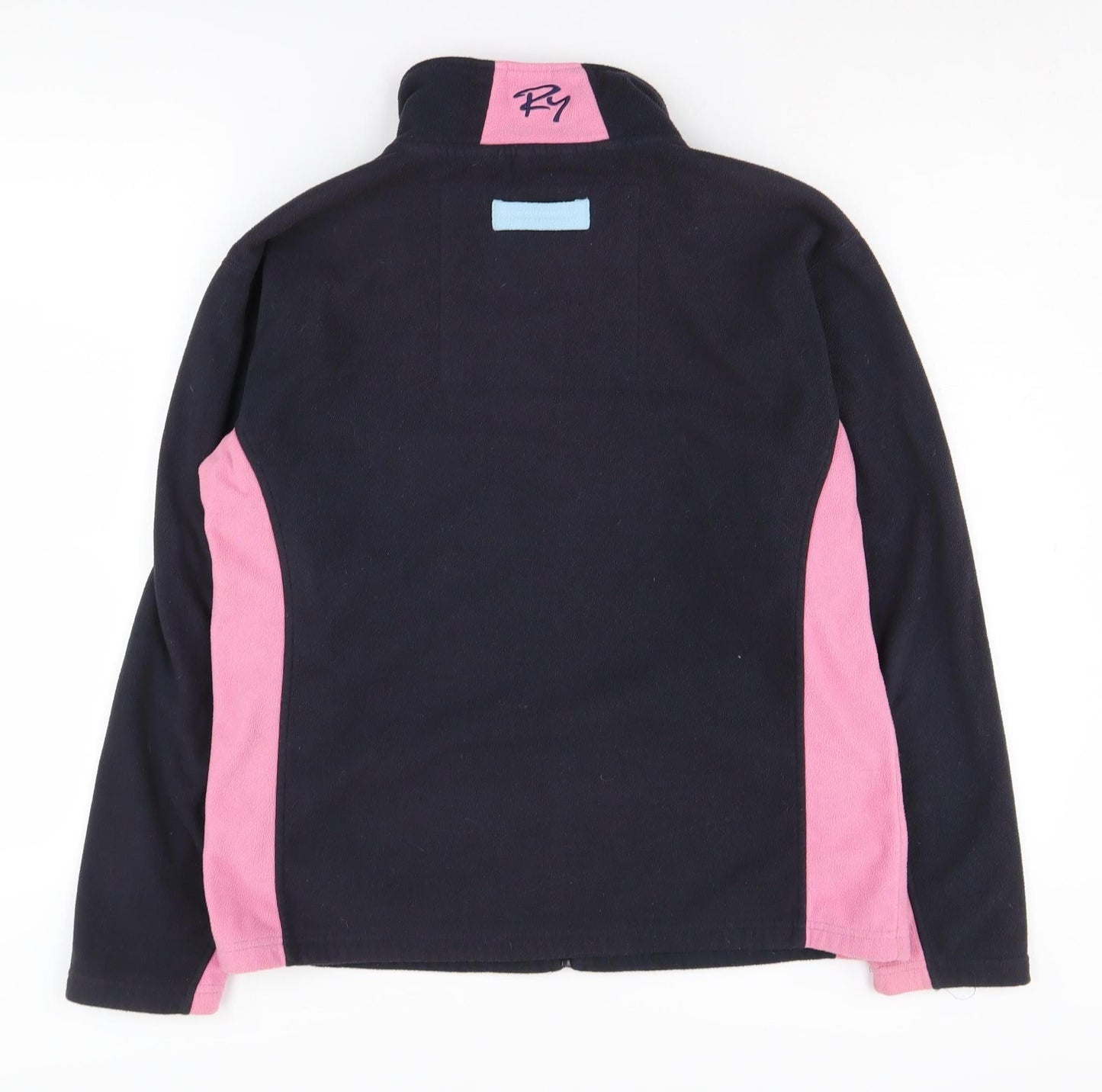 Rydale Women's Black Pink Fleece Jacket Size L