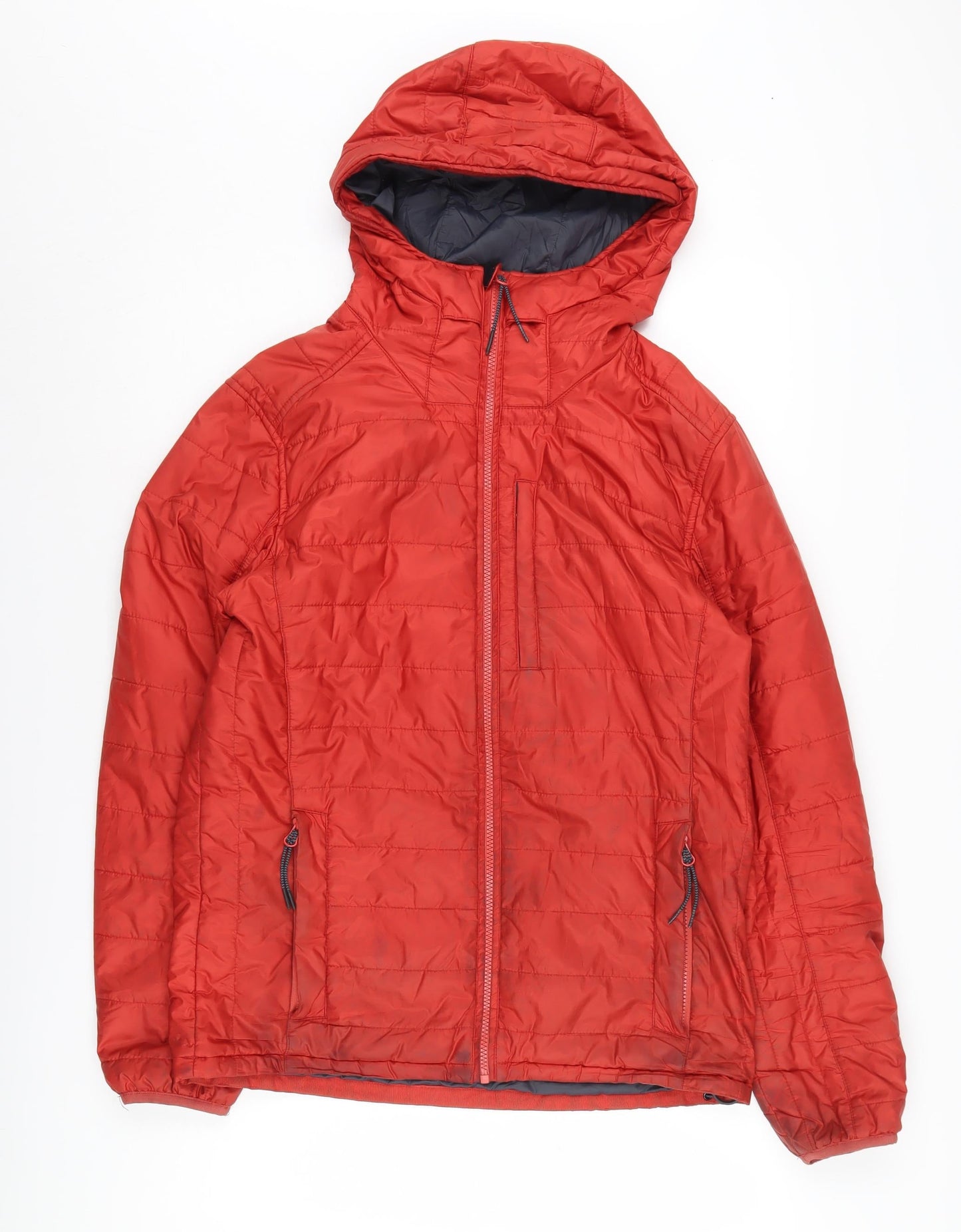 Mens UK Size S Mantaray Red Puffer Jacket