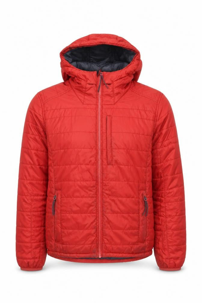 Mens UK Size S Mantaray Red Puffer Jacket