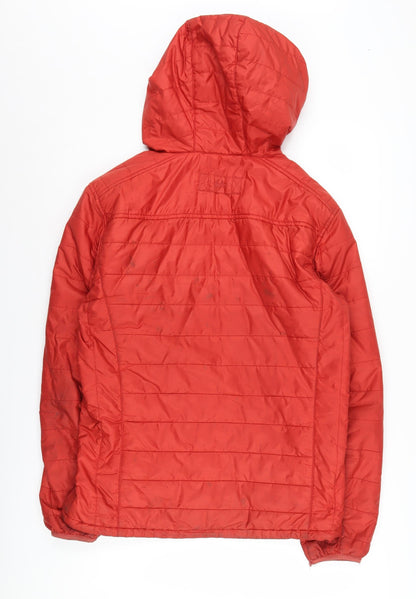 Mens UK Size S Mantaray Red Puffer Jacket