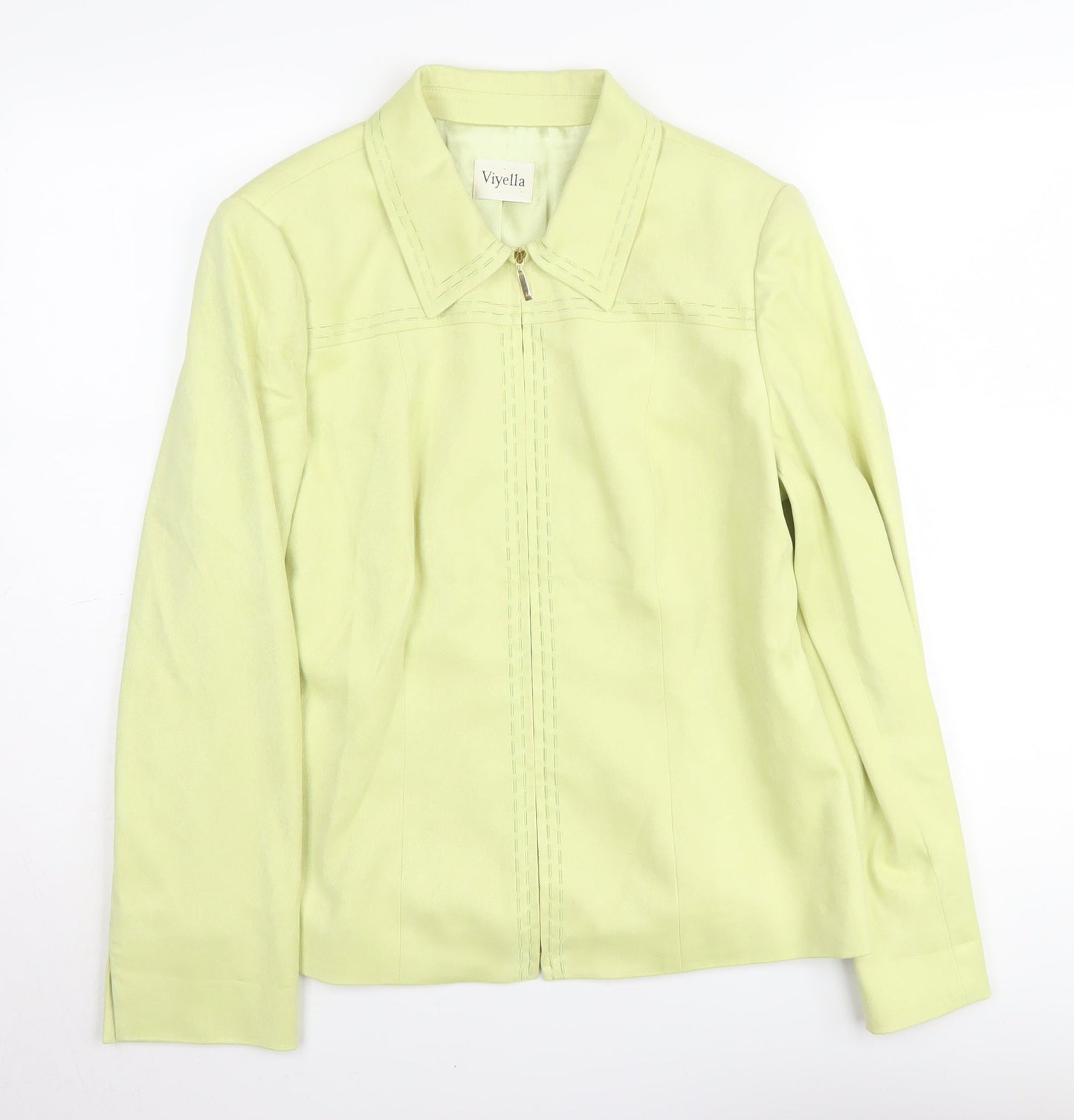 Womens UK Size 12 Viyella Green