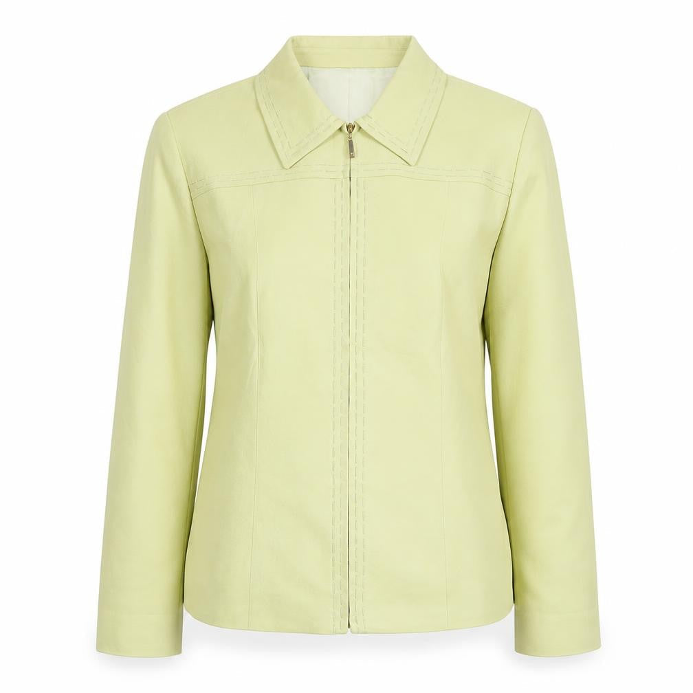 Womens UK Size 12 Viyella Green