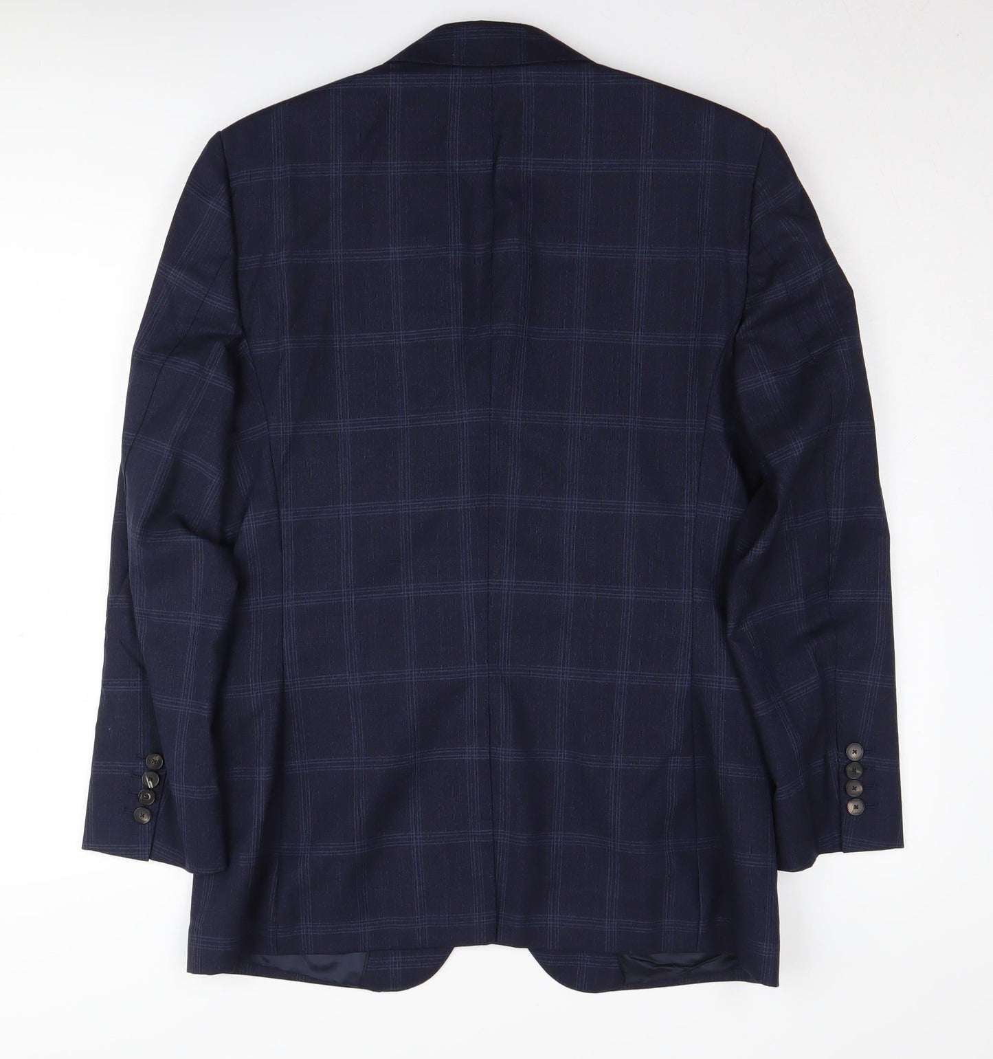 Mens UK Size 40 Reiss Regular Blue Suit Jacket