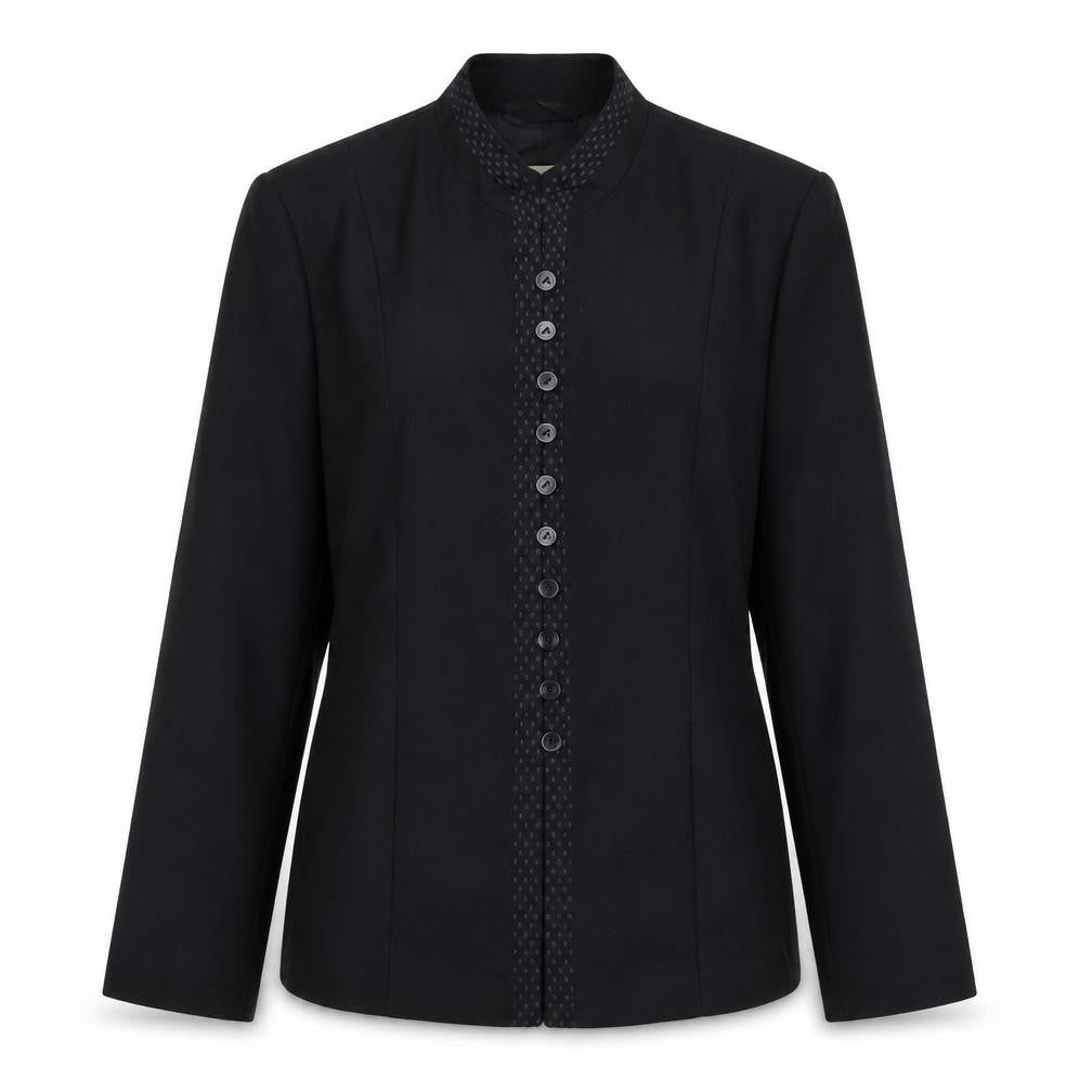 Womens UK Size 14 Viyella Regular Black Blazer
