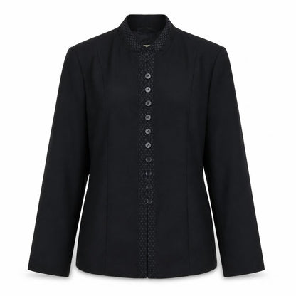 Womens UK Size 14 Viyella Regular Black Blazer