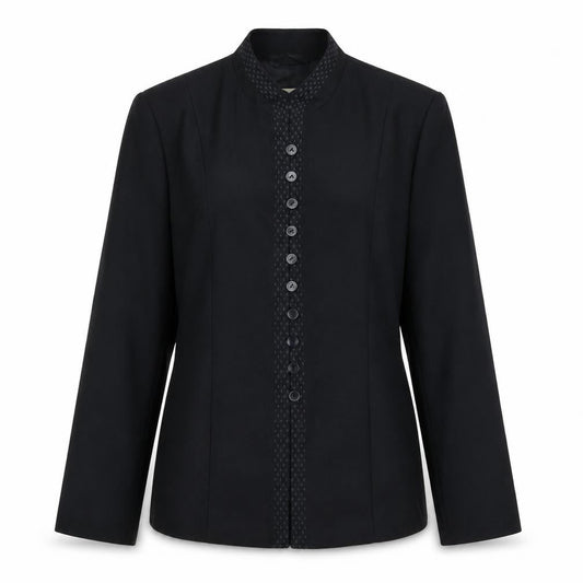 Womens UK Size 14 Viyella Regular Black Blazer