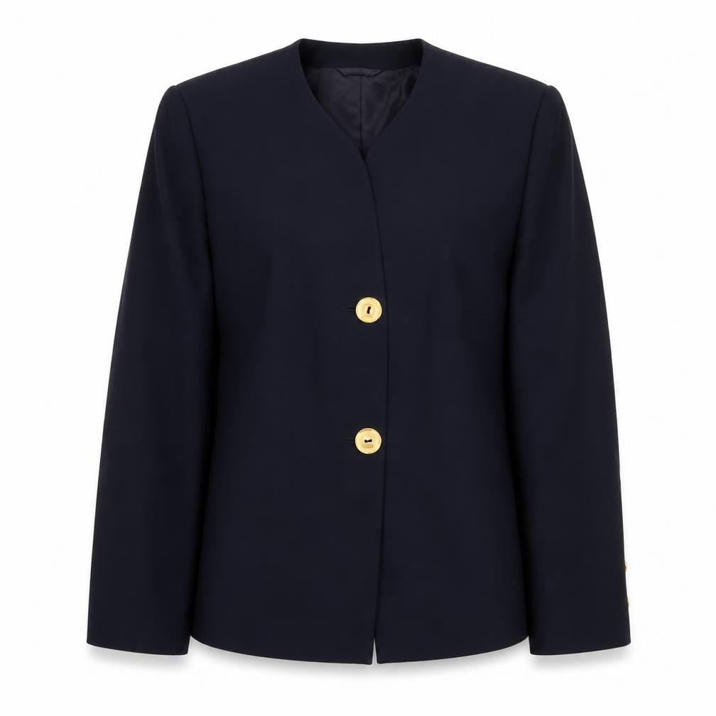 Womens UK Size 8 Viyella Regular Black Suit Jacket