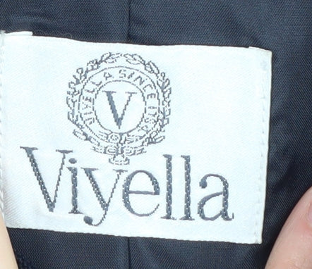 Viyella Women's Black Suit Jacket, Size 8, Elegant Formal Wear