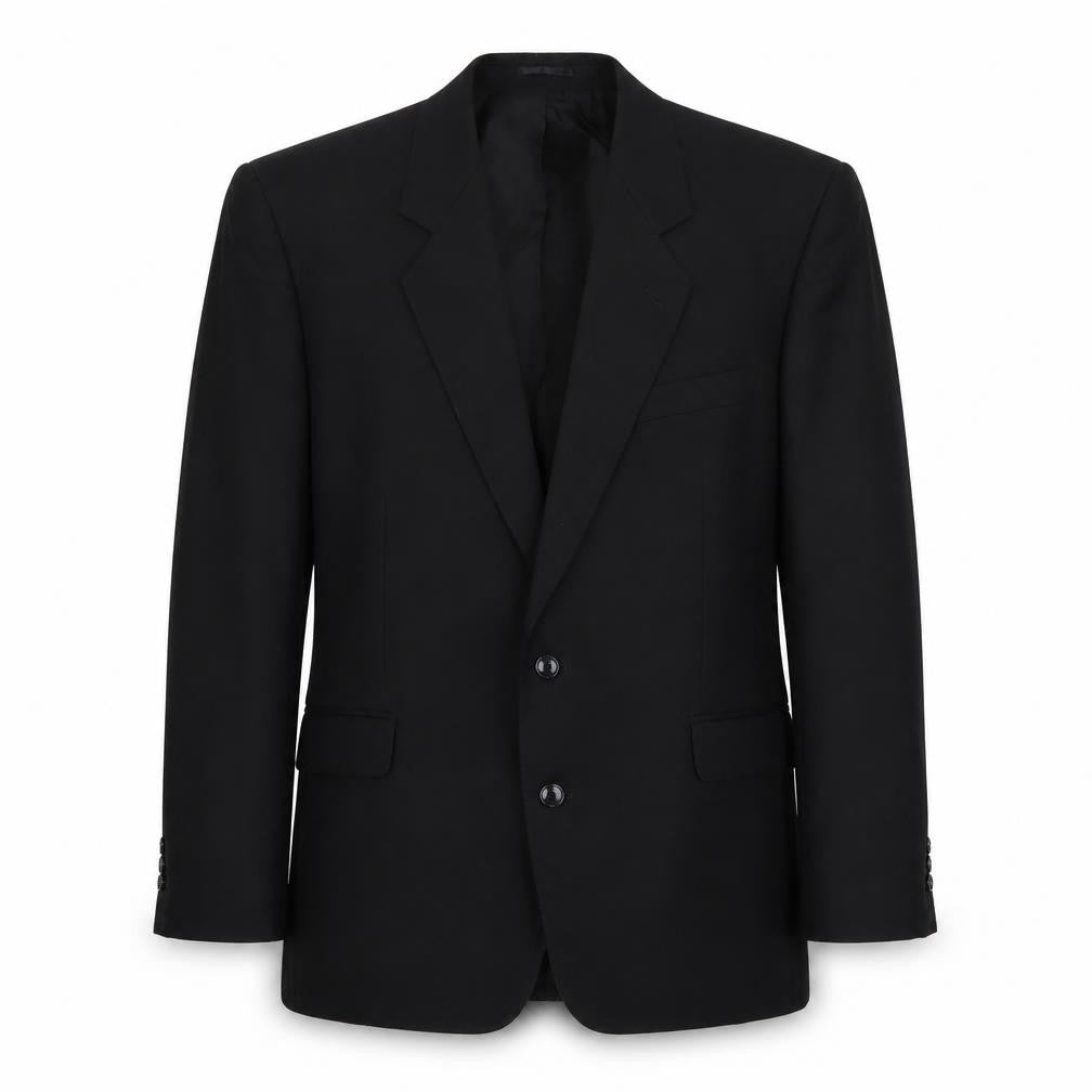 Mens UK Size 42 Moss Bros Regular Black Suit Jacket