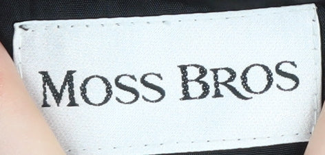 Mens UK Size 42 Moss Bros Regular Black Suit Jacket