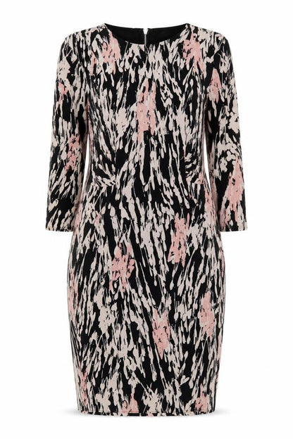 Whistles Women's Multicoloured Silk Sheath Dress Size 8