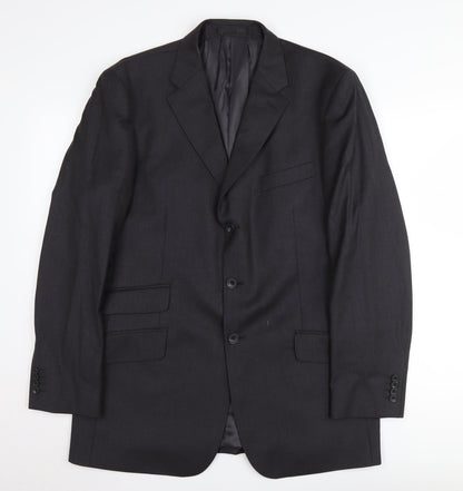 Mens UK Size 42 T.M.Lewin Regular Grey Suit Jacket