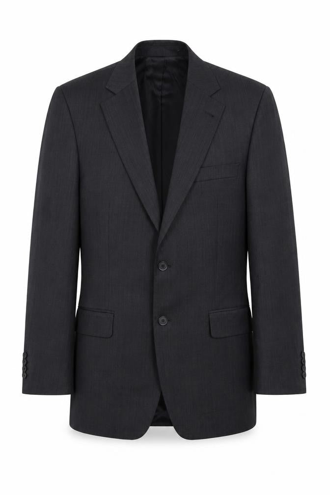 Mens UK Size 40 Jeff Banks Regular Black Suit Jacket