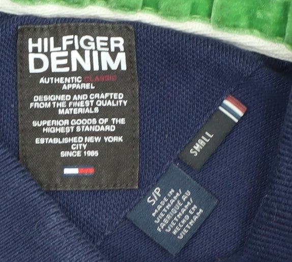Hilfiger Denim Men's Blue Polo Shirt, Size S - Casual