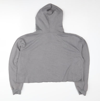 Womens UK Size M Hard Rock Cafe Grey Pullover Hoodie