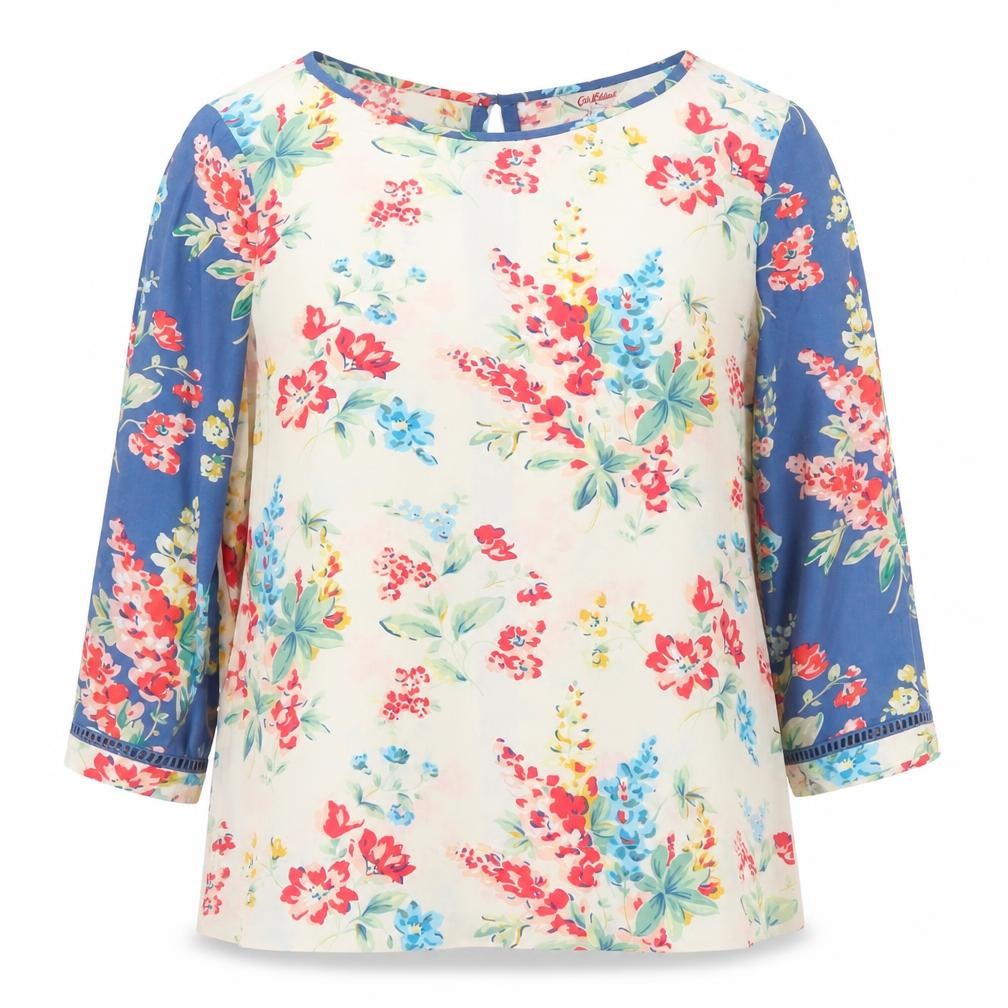 Womens UK Size 6 Cath Kidston Multicoloured  Blouse