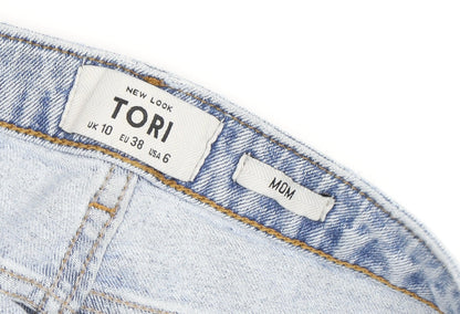 New Look Tori Women's Blue Mom Jeans Size 10