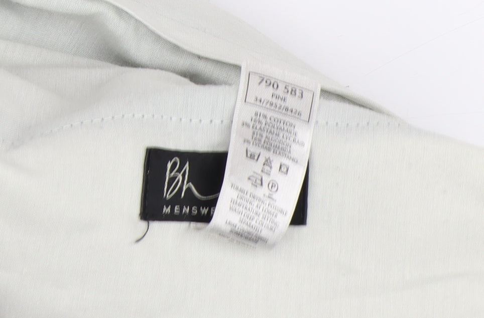 Mens UK Size 38 BHS   Blue Trousers