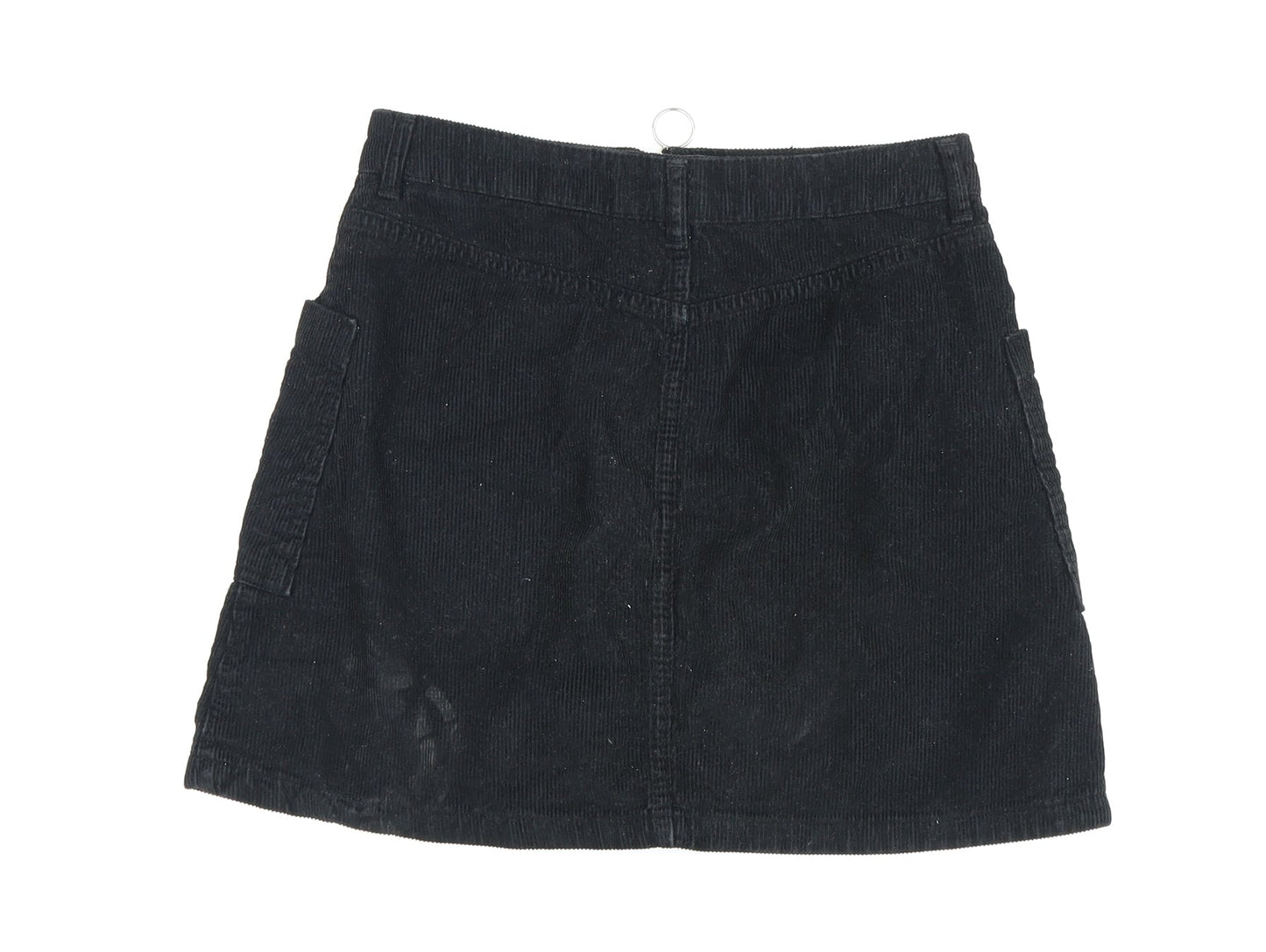 Womens UK Size 10 Topshop A-Line Corduroy Skirt