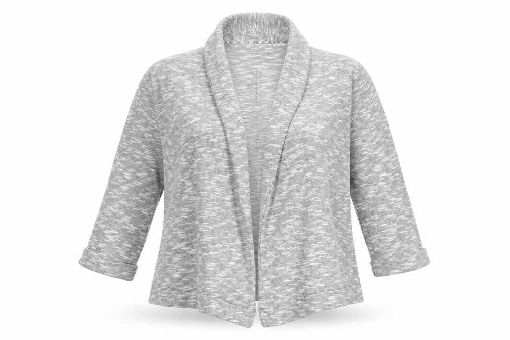 Womens UK Size 8 FatFace Grey Basic Jacket