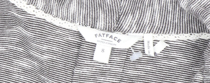 Womens UK Size 8 FatFace Grey Basic Jacket