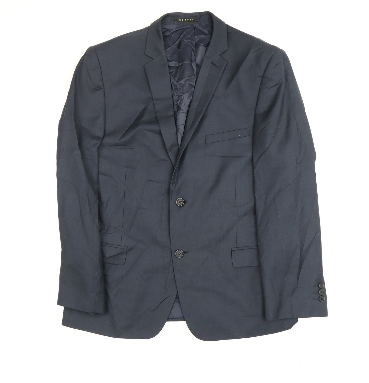 Mens UK Size 42 Ted Baker Regular Grey Suit Jacket