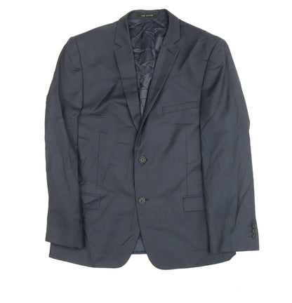 Mens UK Size 42 Ted Baker Regular Grey Suit Jacket
