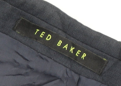 Mens UK Size 42 Ted Baker Regular Grey Suit Jacket