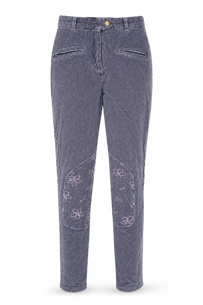 Womens UK Size 8 Joules Regular Fit Jogger Blue Trousers