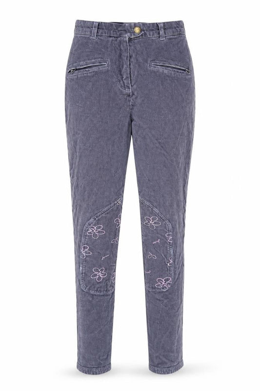 Womens UK Size 8 Joules Regular Fit Jogger Blue Trousers