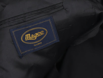 Mens UK Size 42 Magee Regular Black Suit Tuxedo