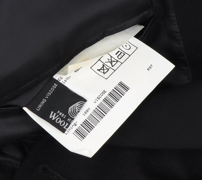 Mens UK Size 42 Magee Regular Black Suit Tuxedo