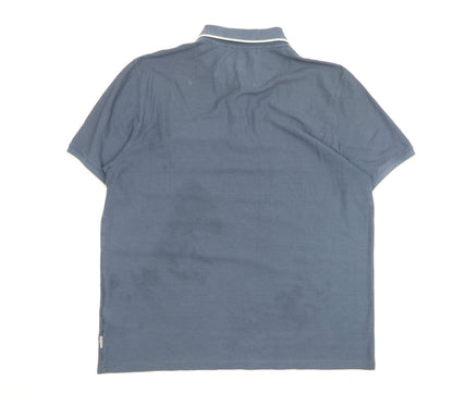 Ted Baker Men's Blue Polo Shirt - Size S