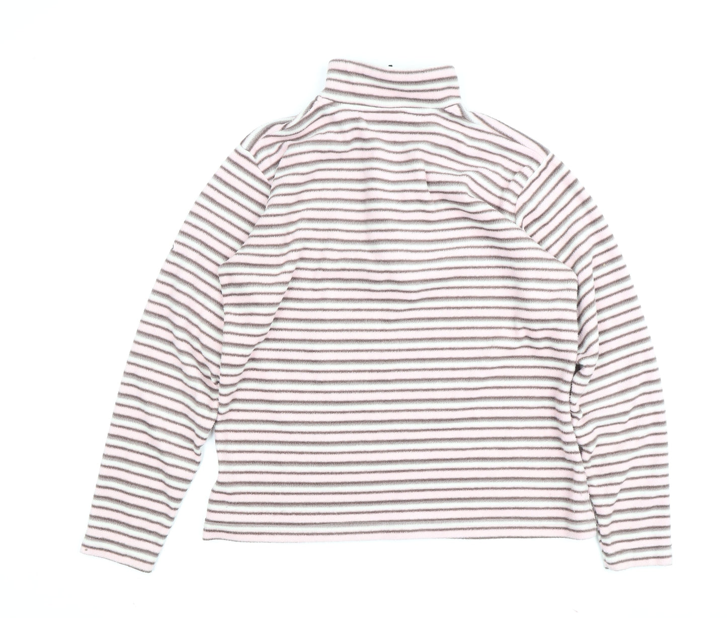 Craghoppers Women's Multicoloured Striped Pullover Sweatshirt, Size 12