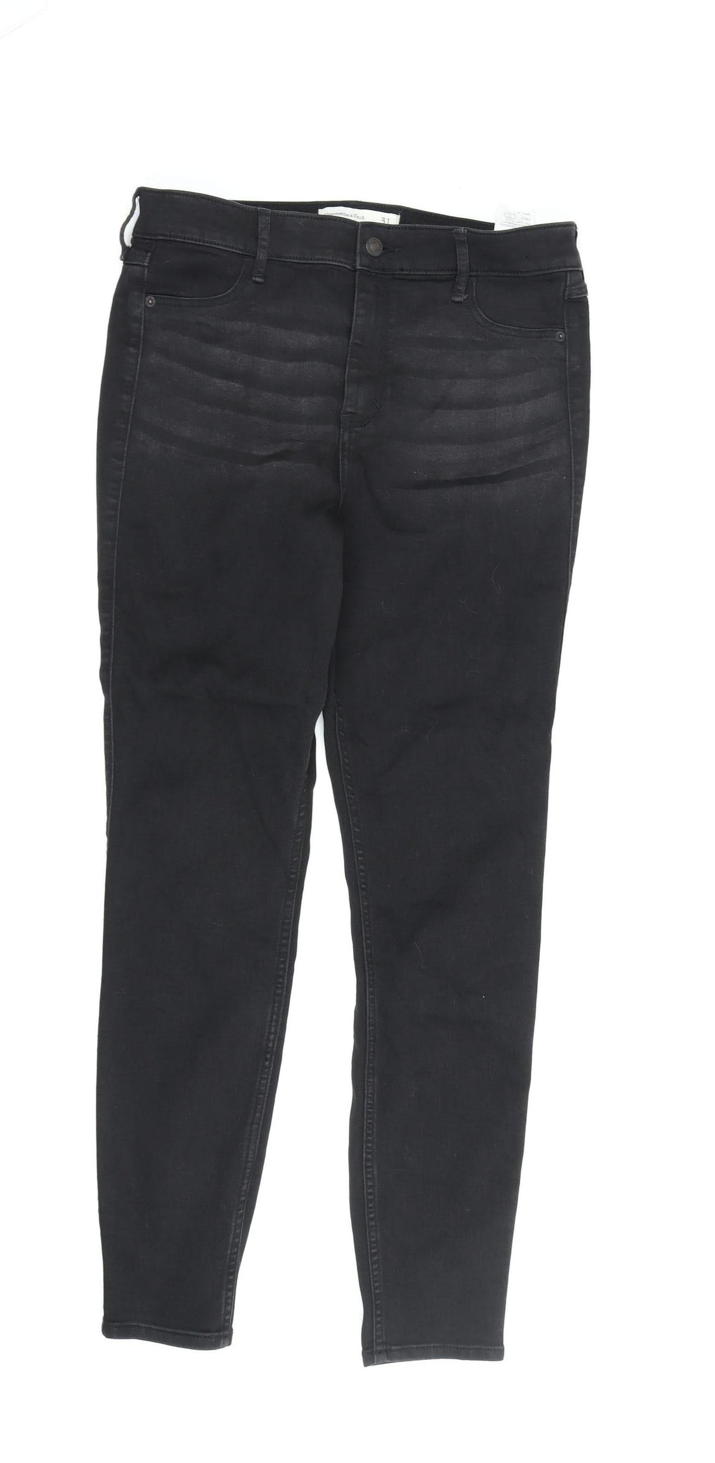 Abercrombie & Fitch Women's Black Jegging, Size 12, High Rise