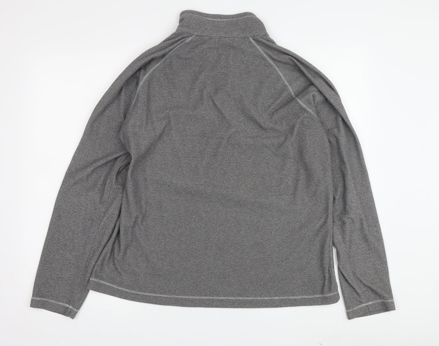 Regatta Women's Grey Henley Sweatshirt Size 14 Outdoor