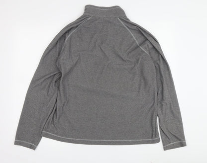 Regatta Women's Grey Henley Sweatshirt Size 14 Outdoor