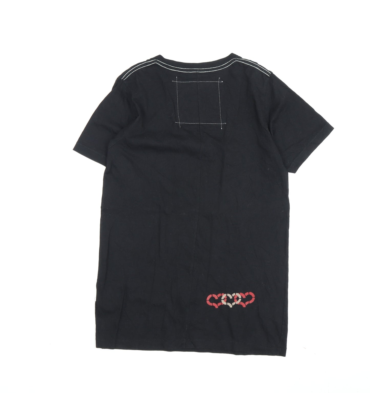 Unisex Adults UK Size S Quiksilver Black  T-Shirt
