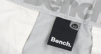 Mens UK Size 32 Bench  Chino Grey Trousers
