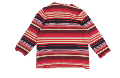 Womens UK Size L Viyella Multicoloured Jersey T-Shirt