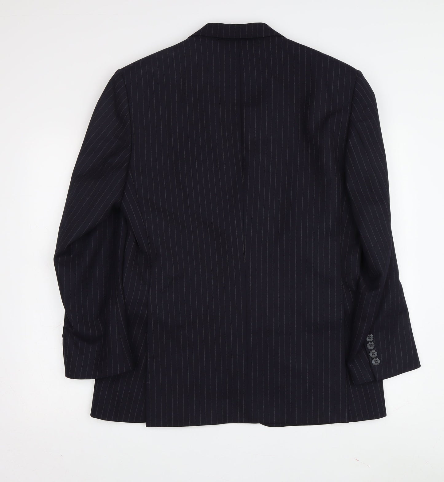 Austin Reed Men's Navy Pinstripe Blazer, Size 52, Classic Fit